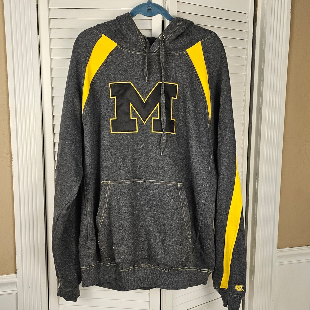 Colosseum Mens University of Michigan Hoodie XXL